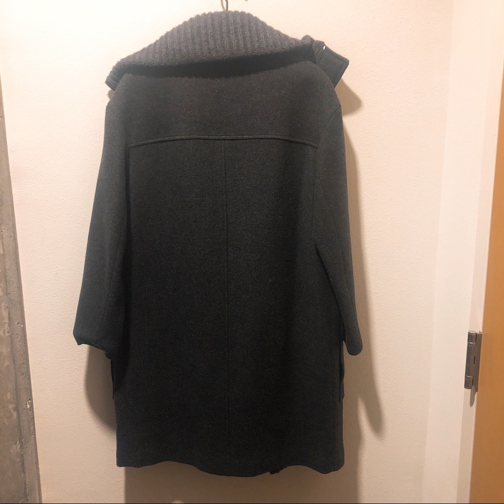 Theory Wool Twill Military Coat - Picture 4 of 8